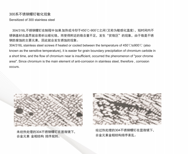 奧氏體不銹鋼復合螺釘